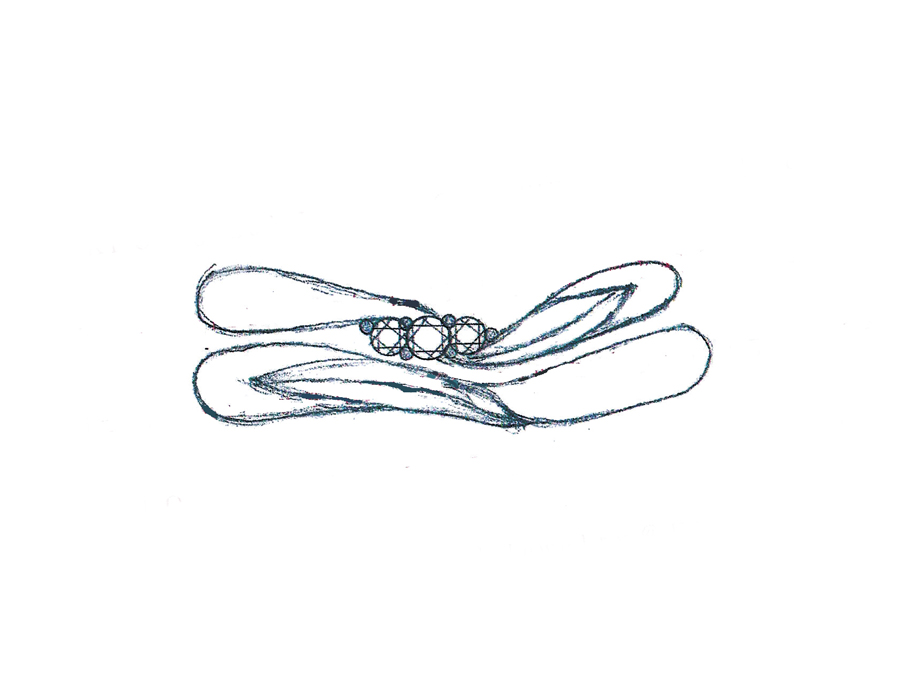 デザイナーが描いたデザイン画がこちら