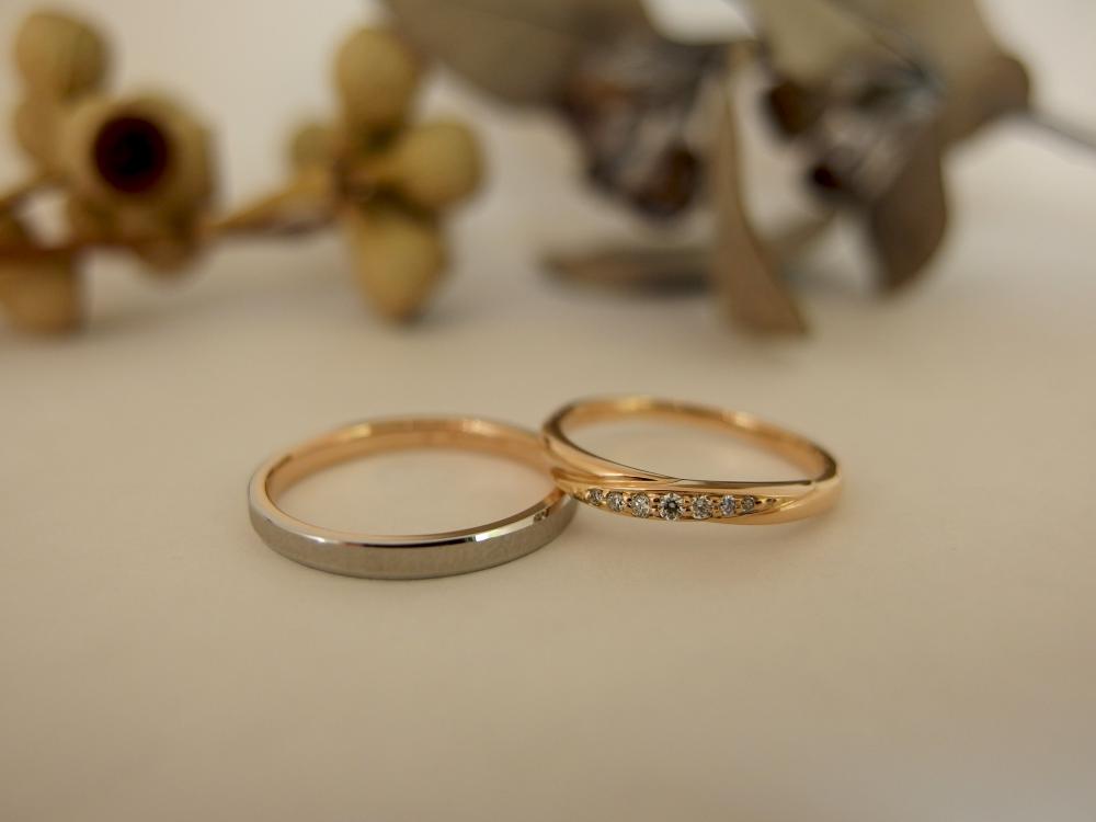 エルドーセレクトブランドの結婚指輪『ロゼ・マリアージュ』