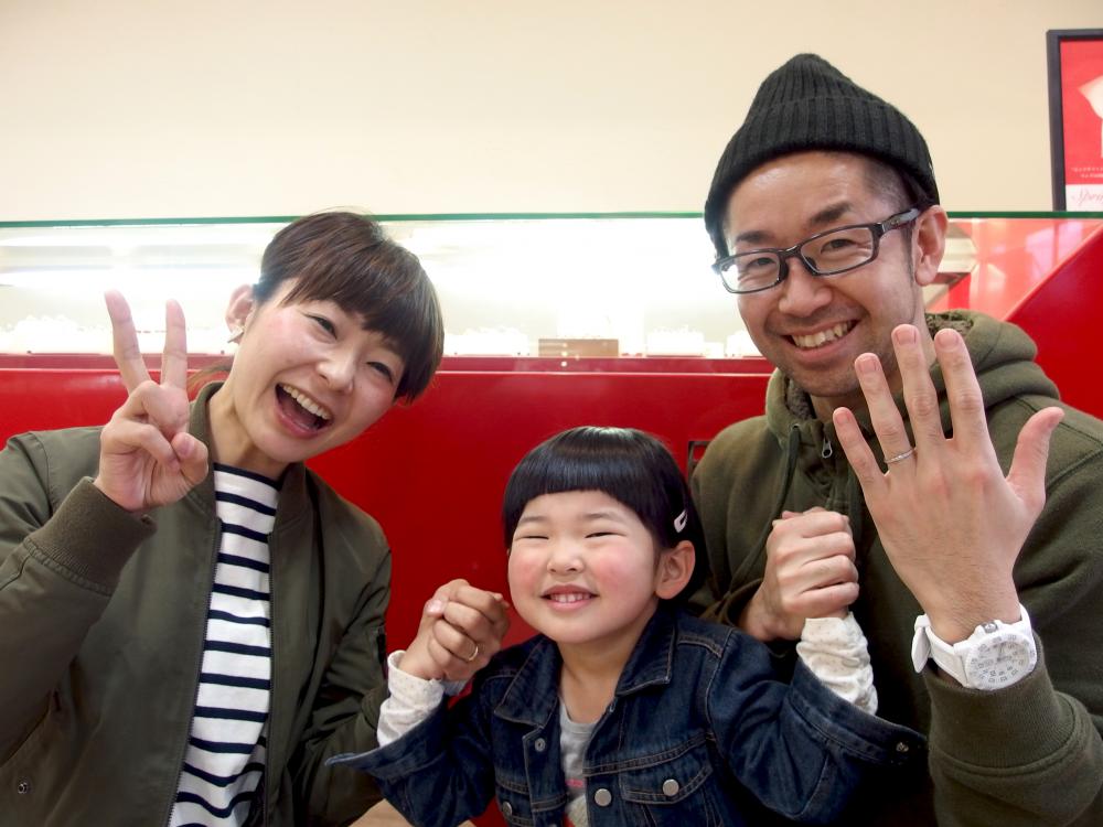 三重県の辻様ご夫妻（結婚指輪ご購入）