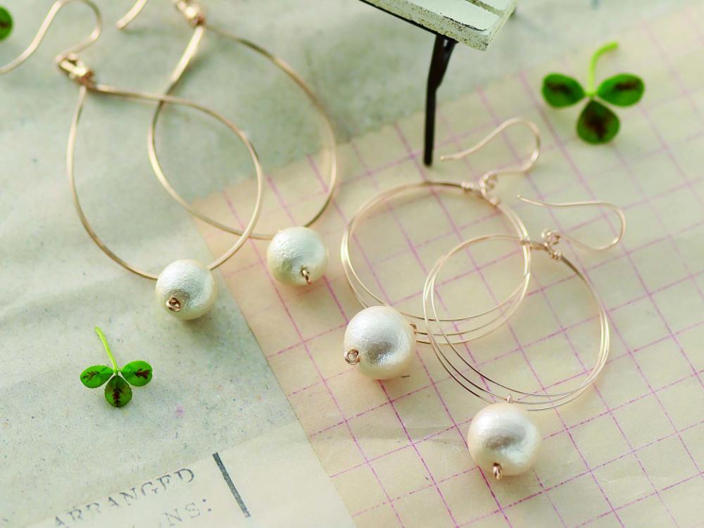 コットンで作ったパールがある!?