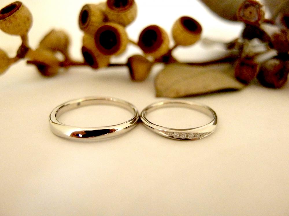 エルドーオリジナルのマリッジリング『メリア』