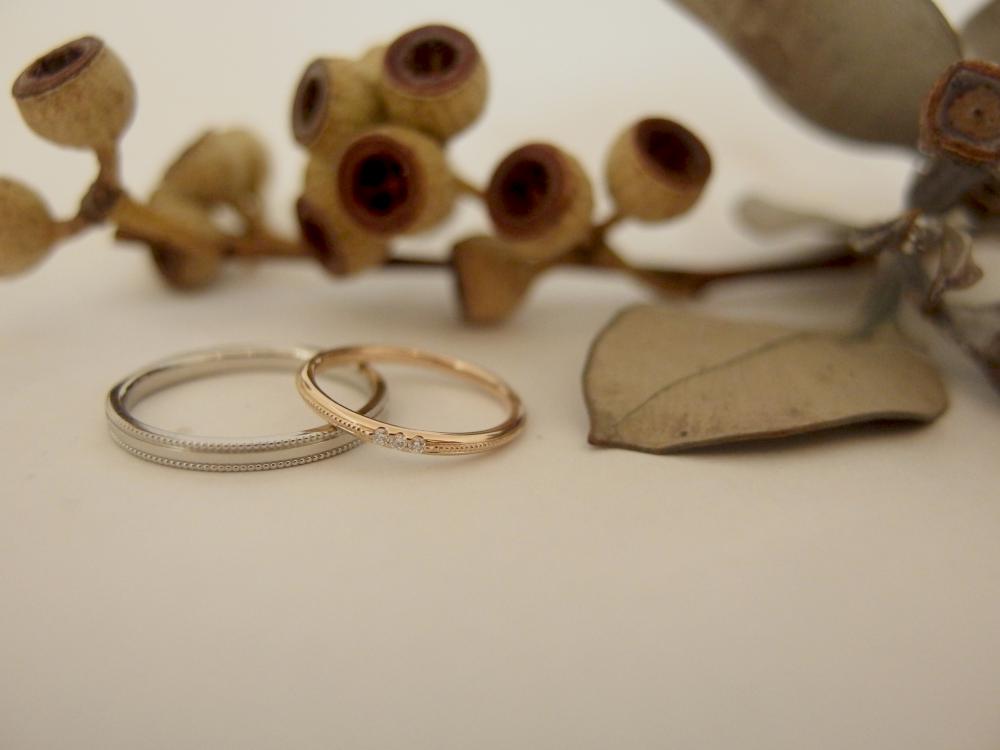 エルドーオリジナルのマリッジリング『メリア』