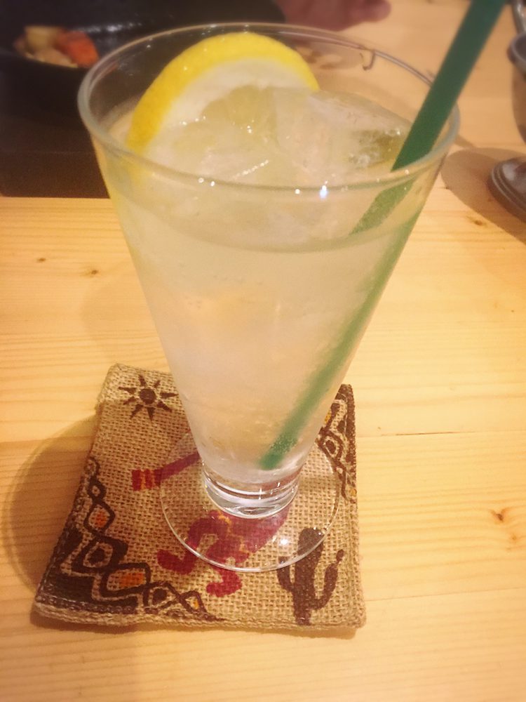 珍しくレモンスカッシュ