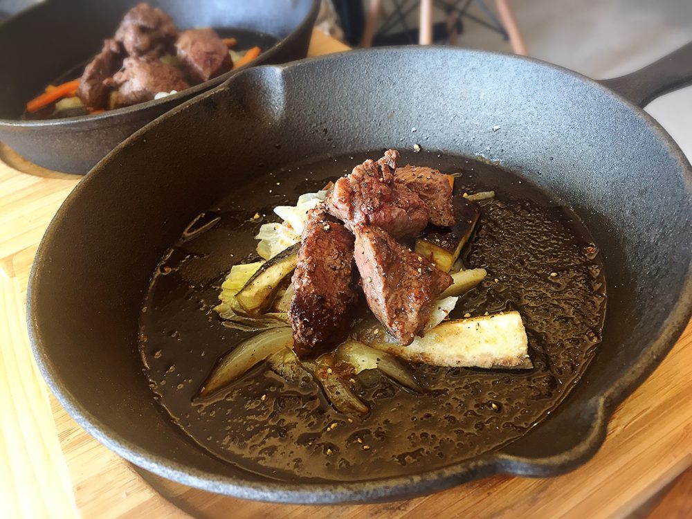 福山市入船町のカフェのビュッフェ