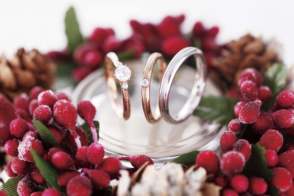 クリスマスに婚約指輪を贈ろう。