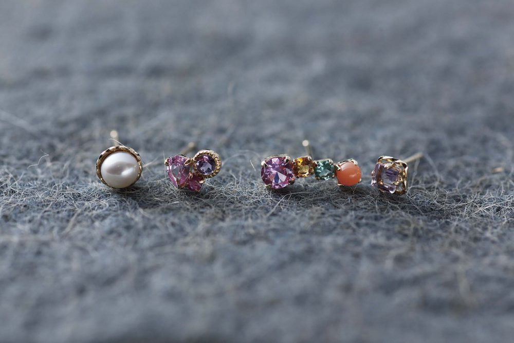 クリスマスにつけてほしいカラーピアスたち