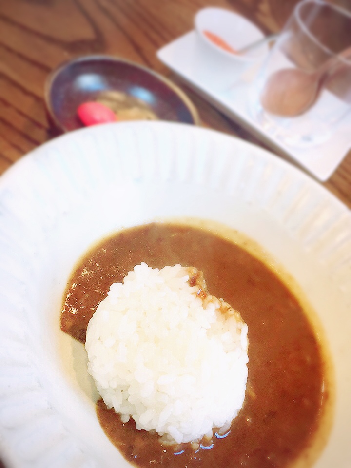 最後にカレーです。