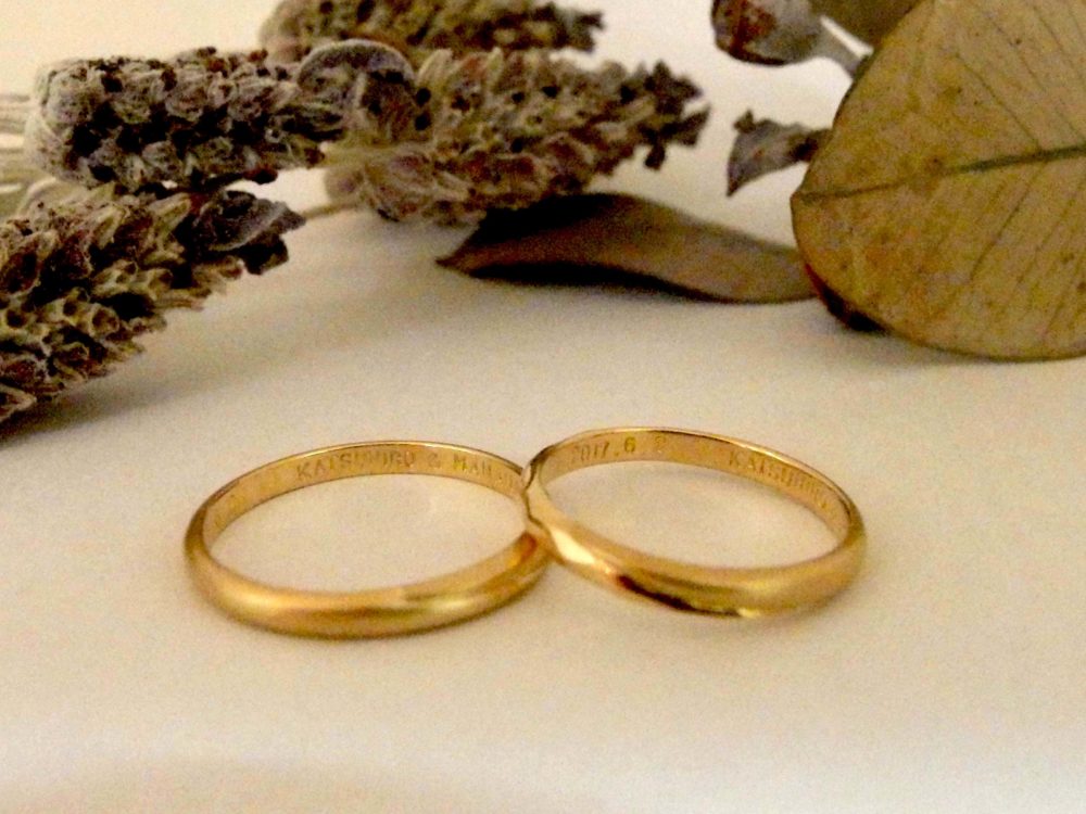 エルドーセレクトブランド『カツキ』の結婚指輪