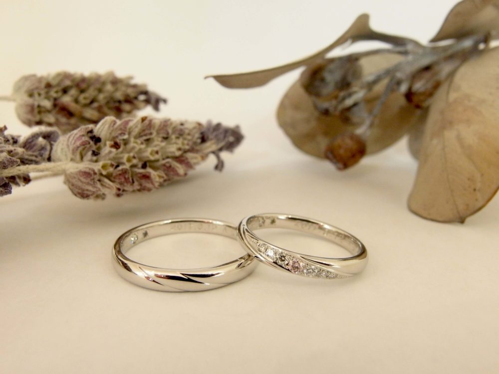 エルドーセレクトブランドの結婚指輪『ツインズキューピッド』