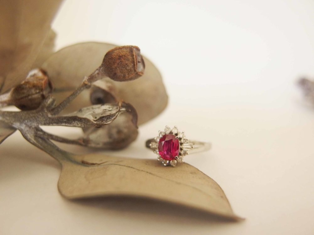 ルビーの素敵な指輪もリフォーム