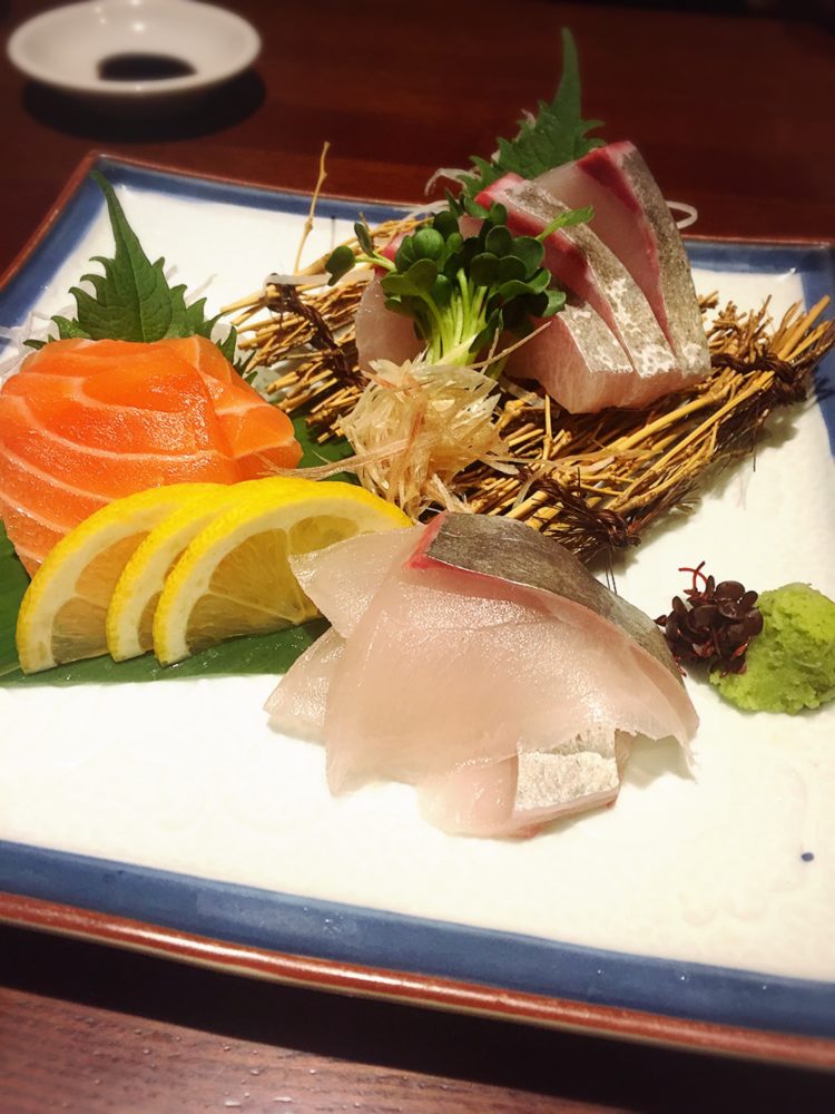 福山市の美味しい居酒屋の美味しい刺身