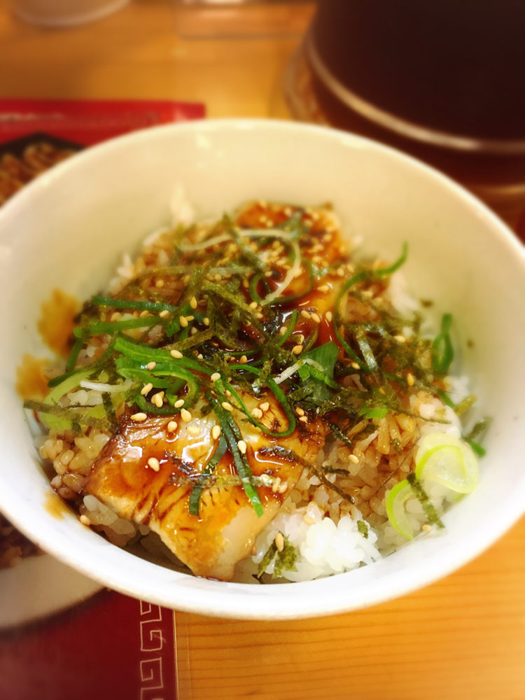 福山市川口町のラーメン一善チャーシュー丼