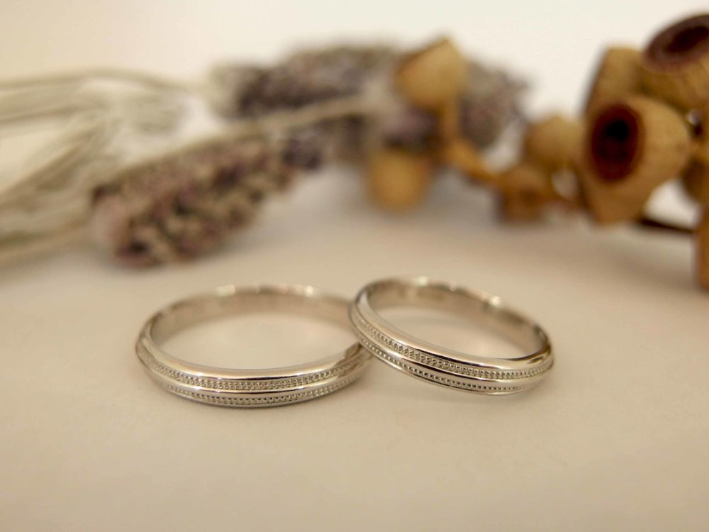 エルドーセレクトブランドの結婚指輪「カツキ」