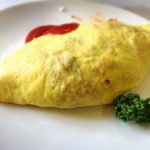 福山市港町の洋食屋さんこばやしの昔ながらのオムライス