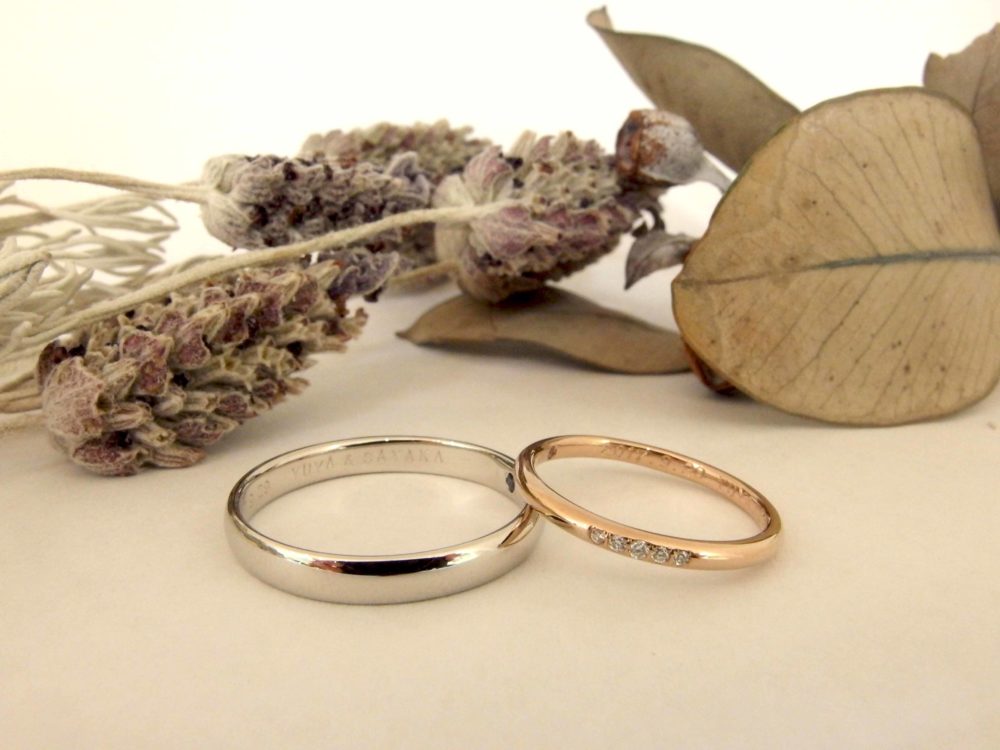 エルドーオリジナルのマリッジリング