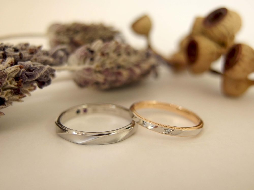 エルドーセレクトブランドのマリッジリング「ユキコ・ハナイ」「ルノア｣