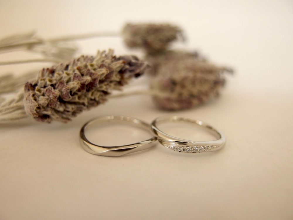 エルドーオリジナルの結婚指輪「メリア」