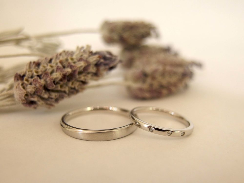 エルドーセレクトブランドのマリッジリング「サムシング・ブルー｣