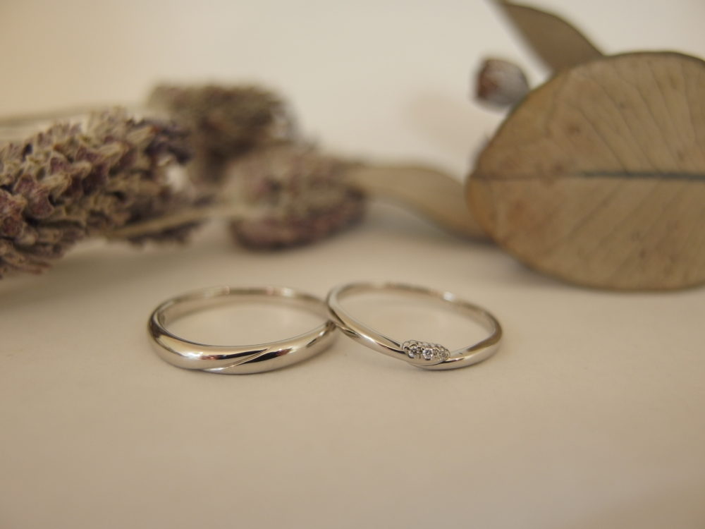 エルドーオリジナルの結婚指輪「メリア」