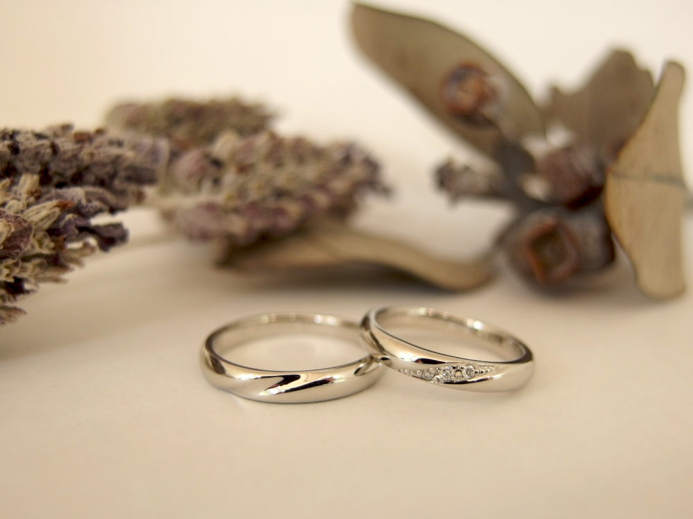 エルドーセレクトブランドのマリッジリング「サムシング・ブルー」