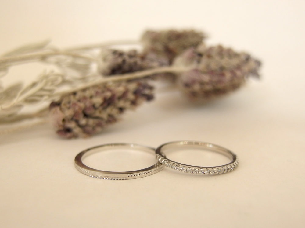 エルドーオリジナルのマリッジリング「アメス」