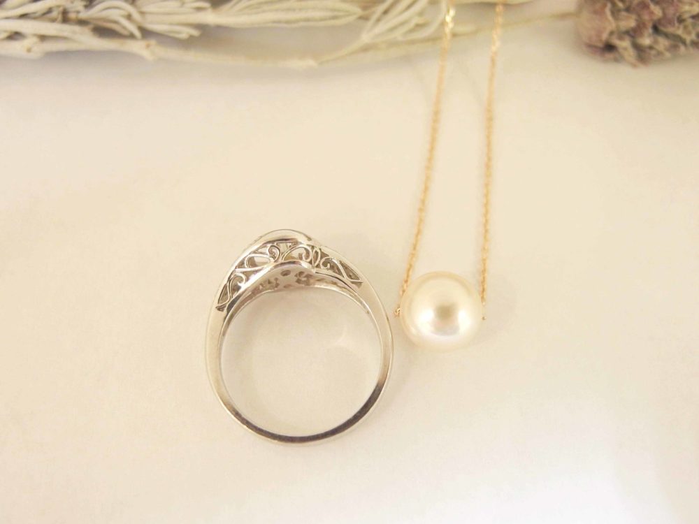 指輪から簡単なリフォームでネックレスに！