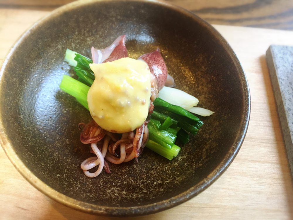 福山市春日町のあぶりのランチの一品