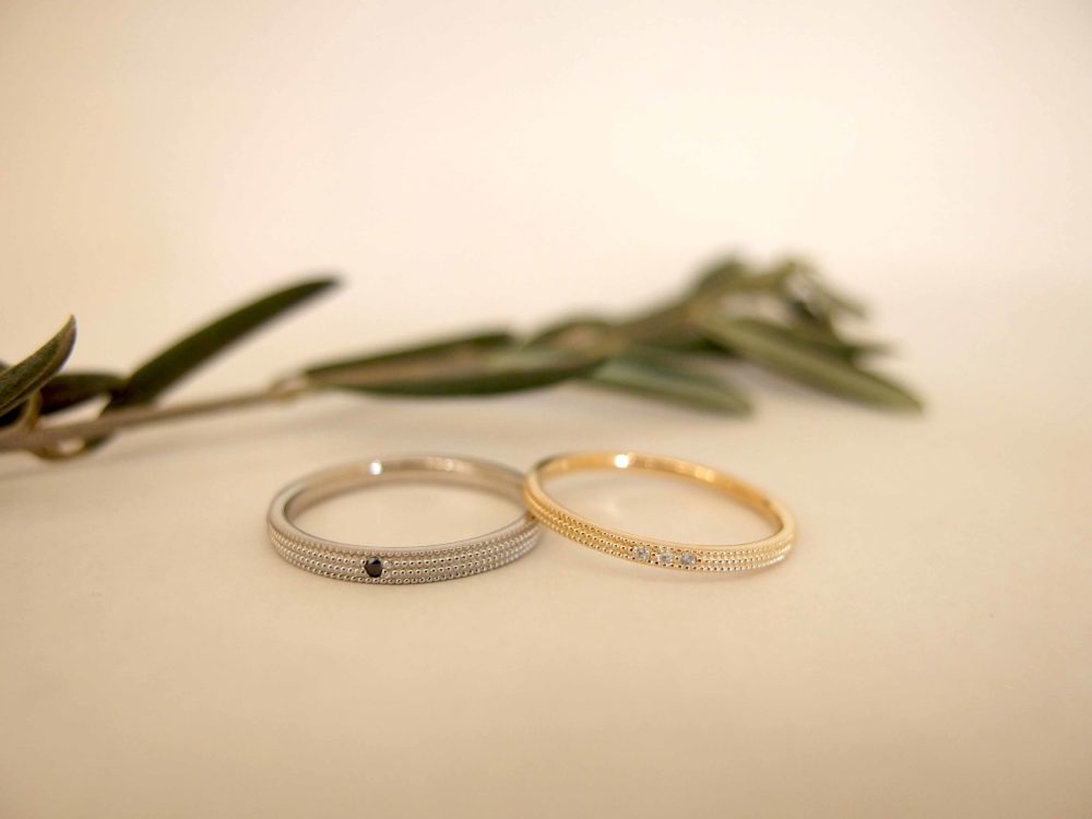 エルドーオリジナルのマリッジリング「ル・ミュージック」