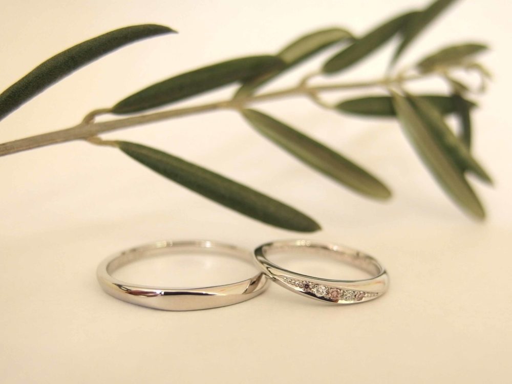 エルドーオリジナルの結婚指輪「メリア」