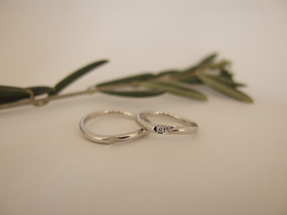 エルドーセレクトブランドのマリッジリング「ノクル」