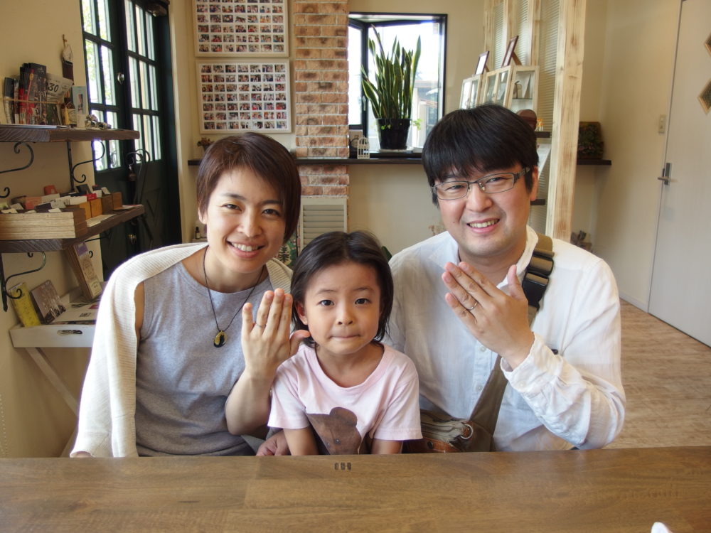 福山市草戸町の倉本様ご夫妻(結婚指輪をご購入)