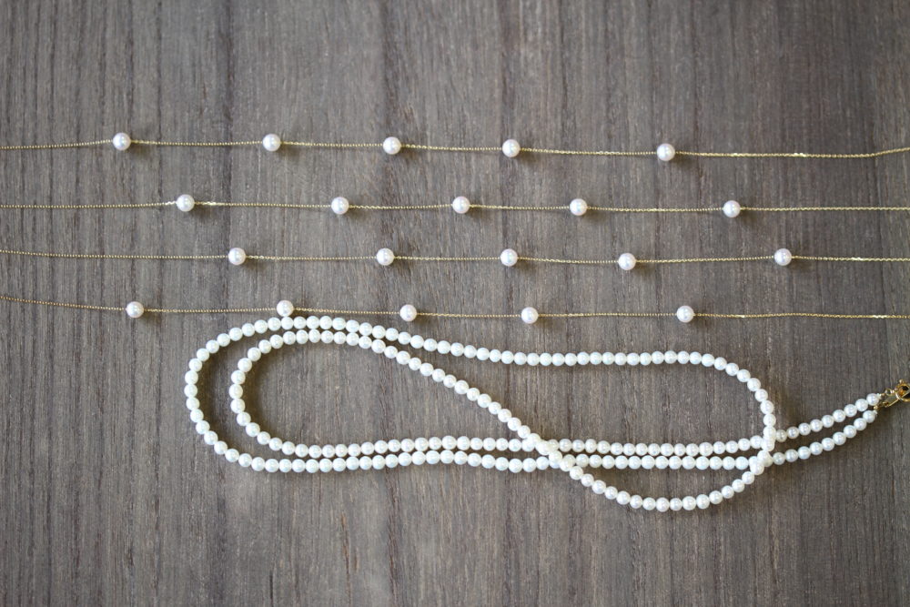 6月誕生石パールネックレス