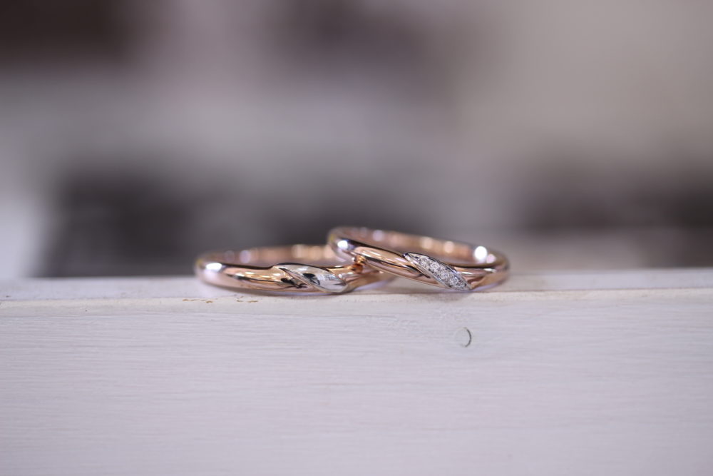 エルドーオリジナルのマリッジリング「メリア」