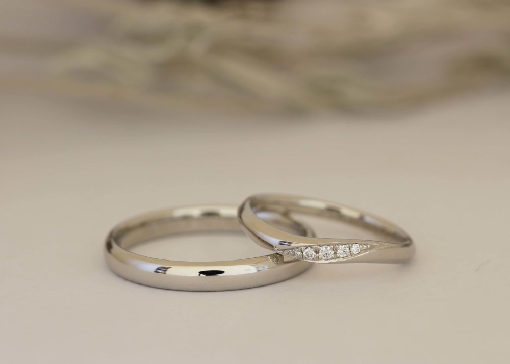 エルドーセレクトブランドのマリッジリング「サムシング・ブルー」