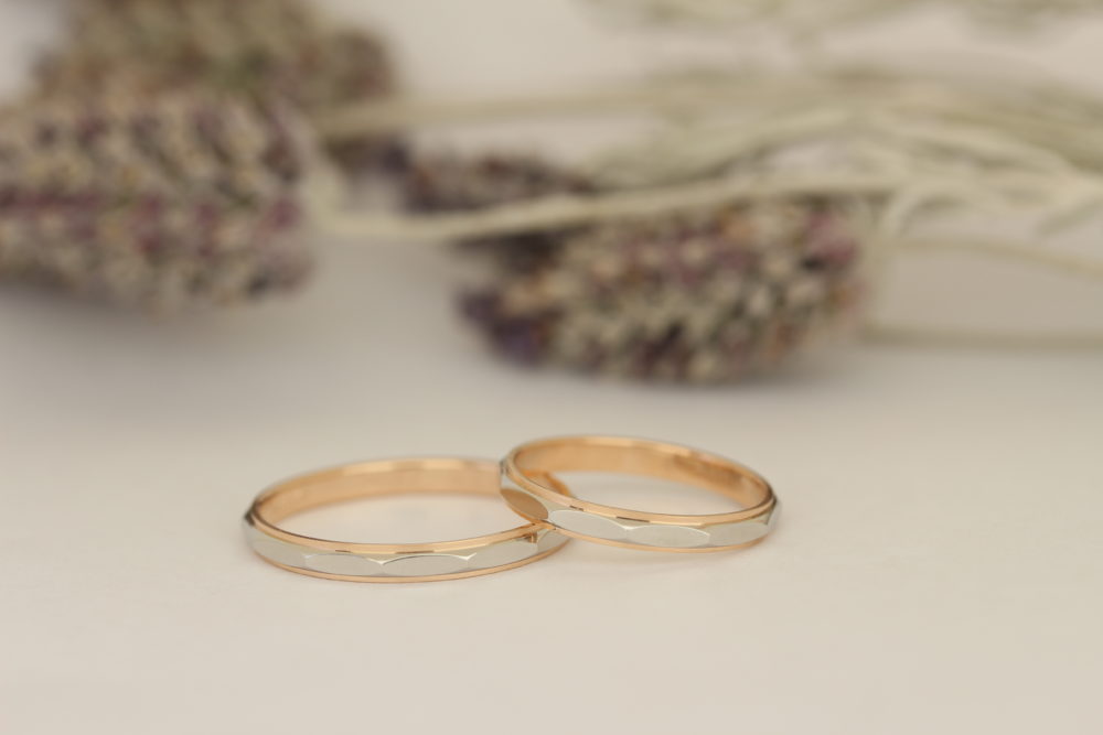 エルドーセレクトブランドのマリッジリング「ロゼ・マリアージュ」