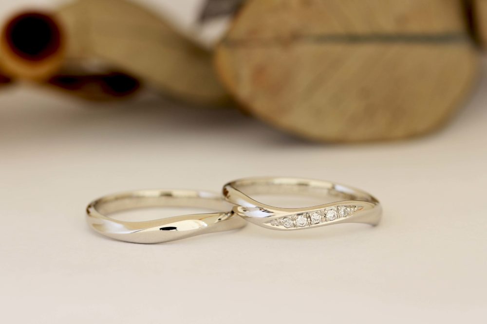 エルドーセレクトブランドの結婚指輪「サムシング・ブルー」