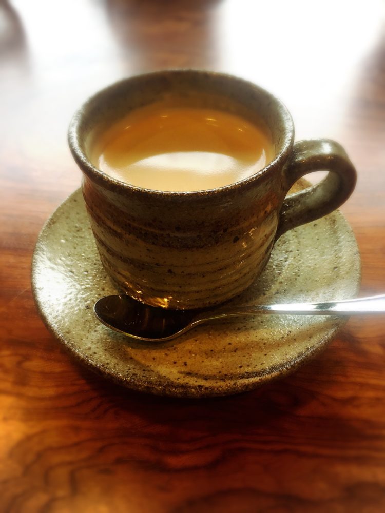 食後のコーヒー