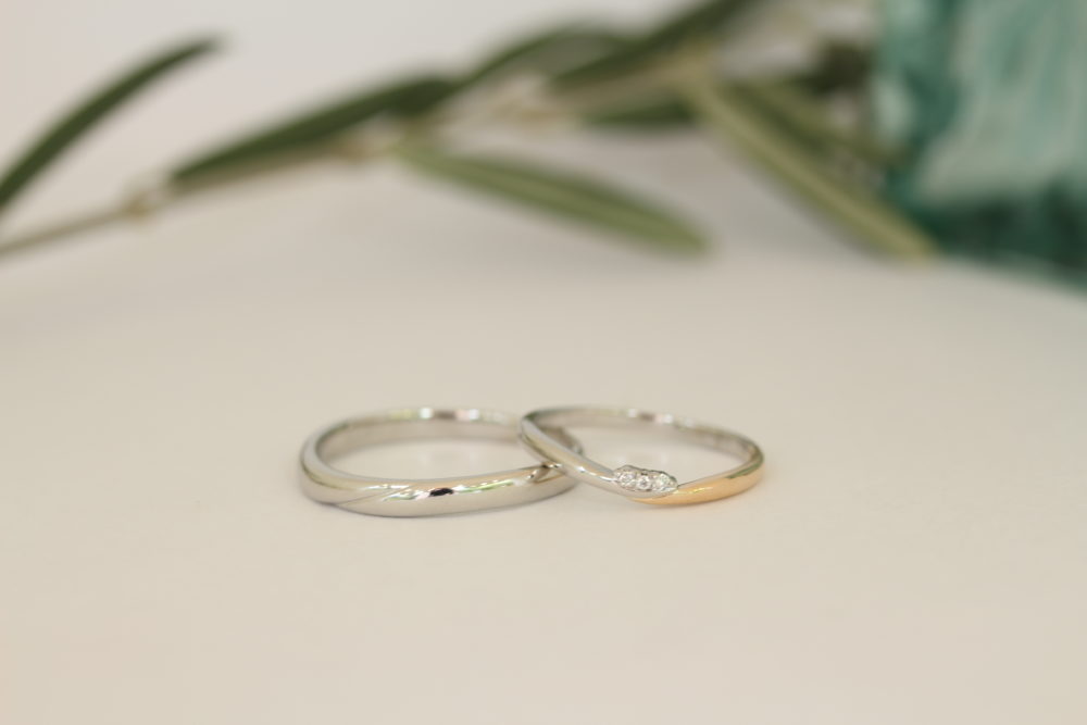 エルドーオリジナルのマリッジリング「メリア」