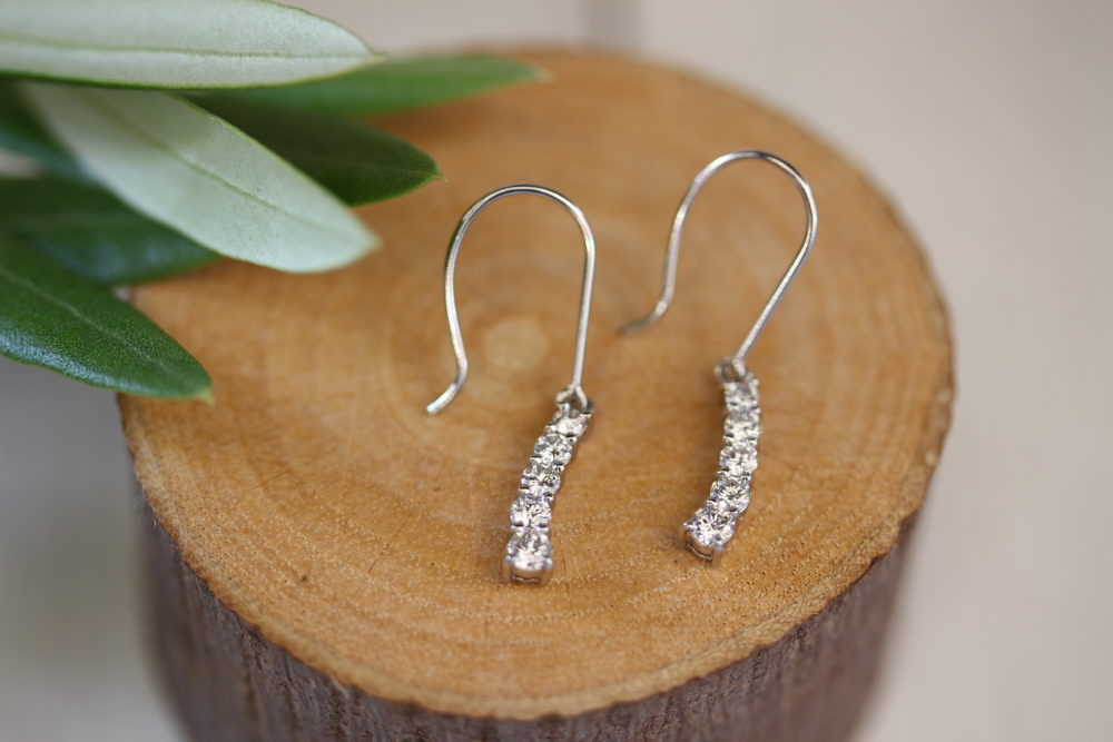 お気に入りの指輪がピアスに変身