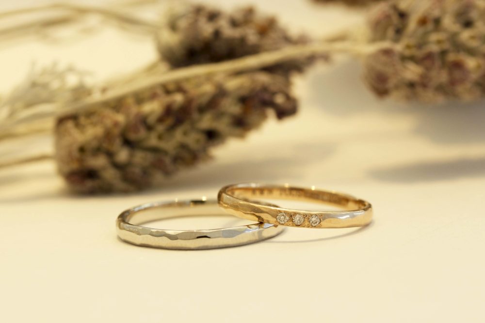 エルドーオリジナルの結婚指輪「シュシュ」