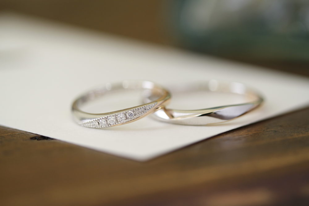 エルドーオリジナルのマリッジリング「ル・ミュージック」