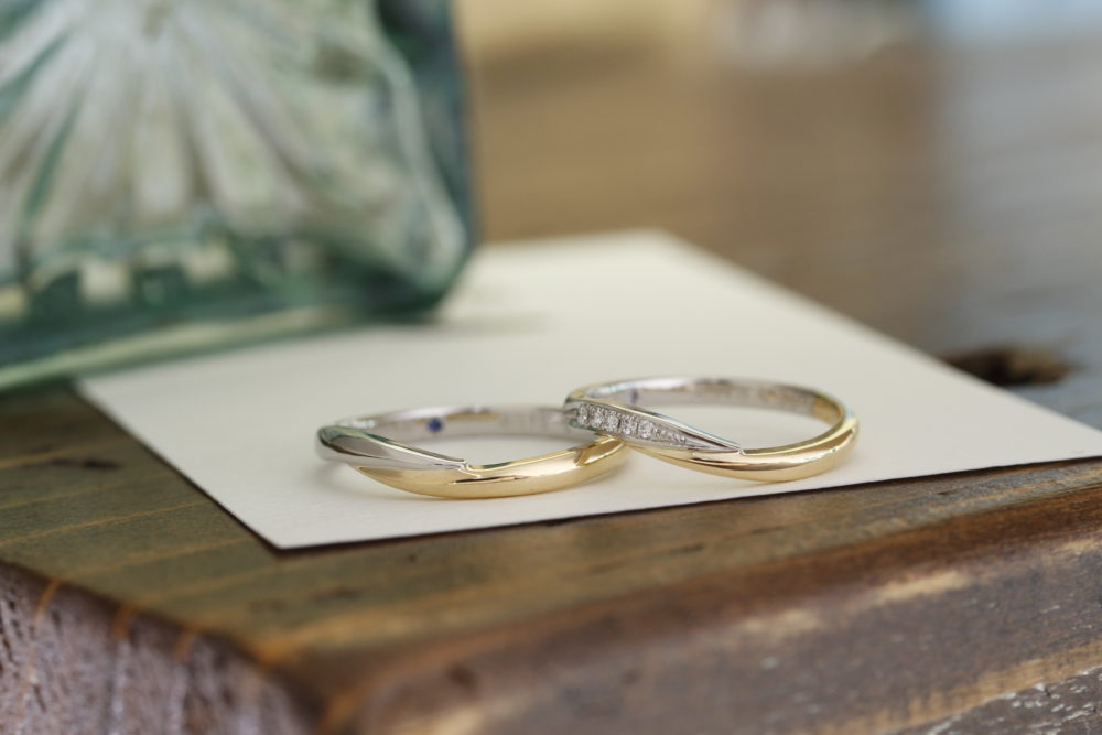 エルドーオリジナルの結婚指輪「メリア」