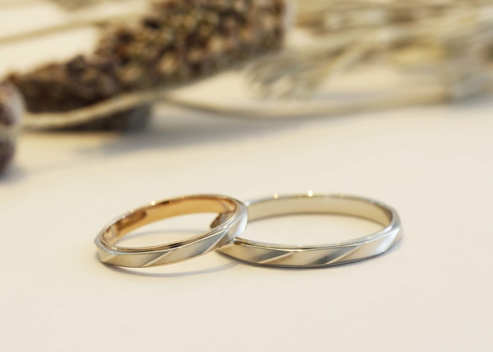 エルドーセレクトブランドの結婚指輪「ユキコ・ハナイ」