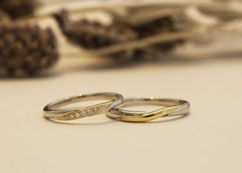 エルドーオリジナルの結婚指輪「メリア」