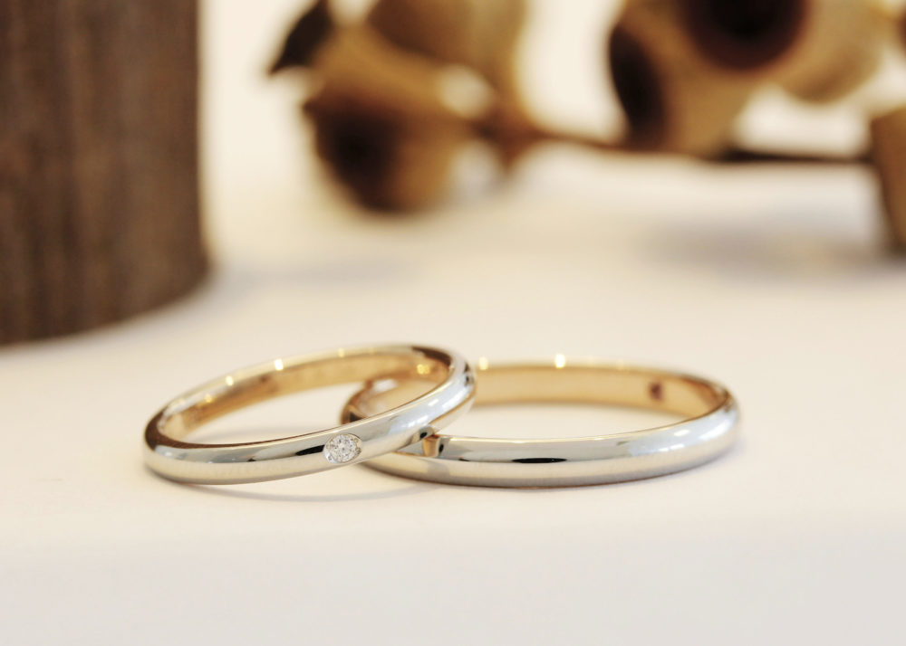 エルドーセレクトブランドの結婚指輪「ロゼ・マリアージュ」
