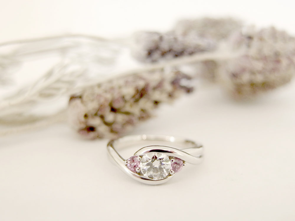 エルドーで選んで頂いた婚約指輪枠