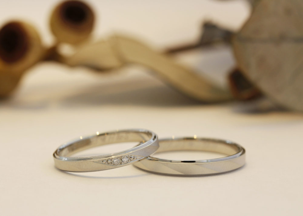 エルドーセレクトブランドのマリッジリング「ノクル」