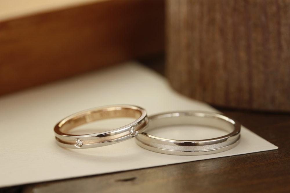 エルドーセレクトブランドの結婚指輪「ユキコ・ハナイ」