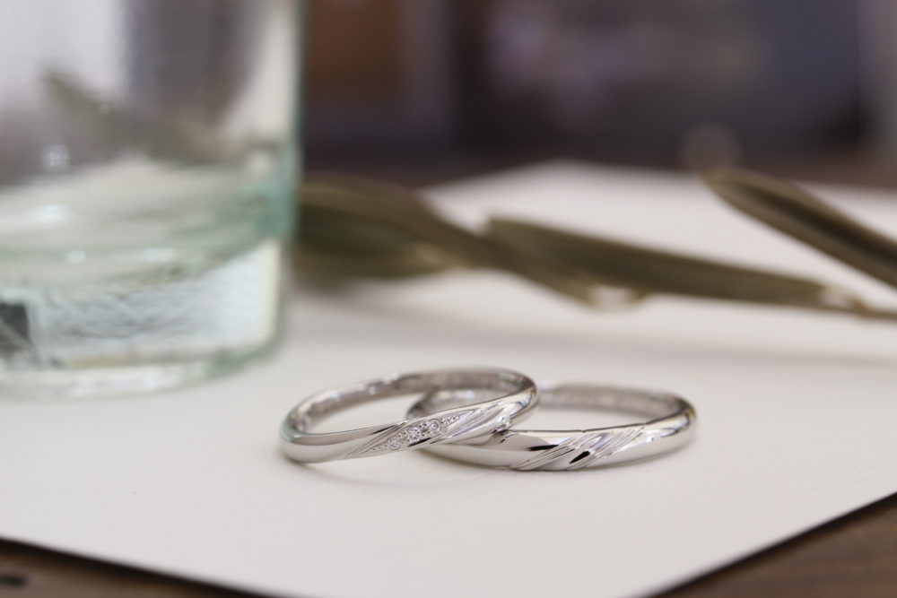 エルドーオリジナルの結婚指輪「メリア」