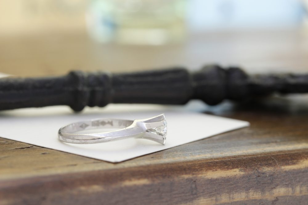 30～40年前に『エルドー』でご購入くださったエンゲージリング